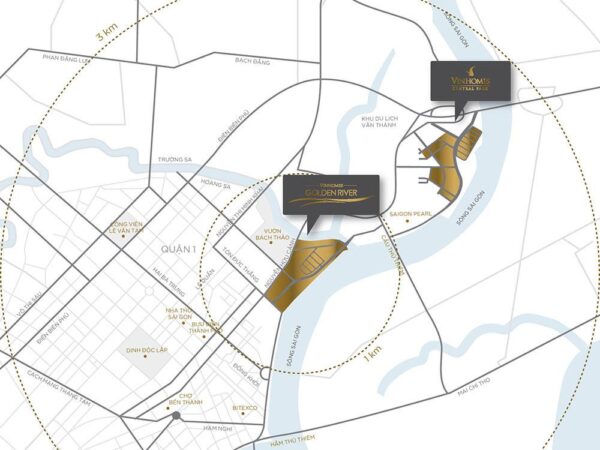 Chung cư Vinhomes Ba Son địa chỉ chính xác ở đâu?