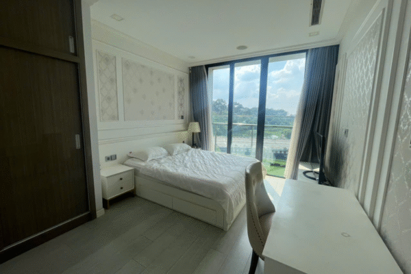 Cho thuê căn hộ 3pn lầu thấp toà Aqua 1diện tích 104,9m2 đầy đủ nội thất