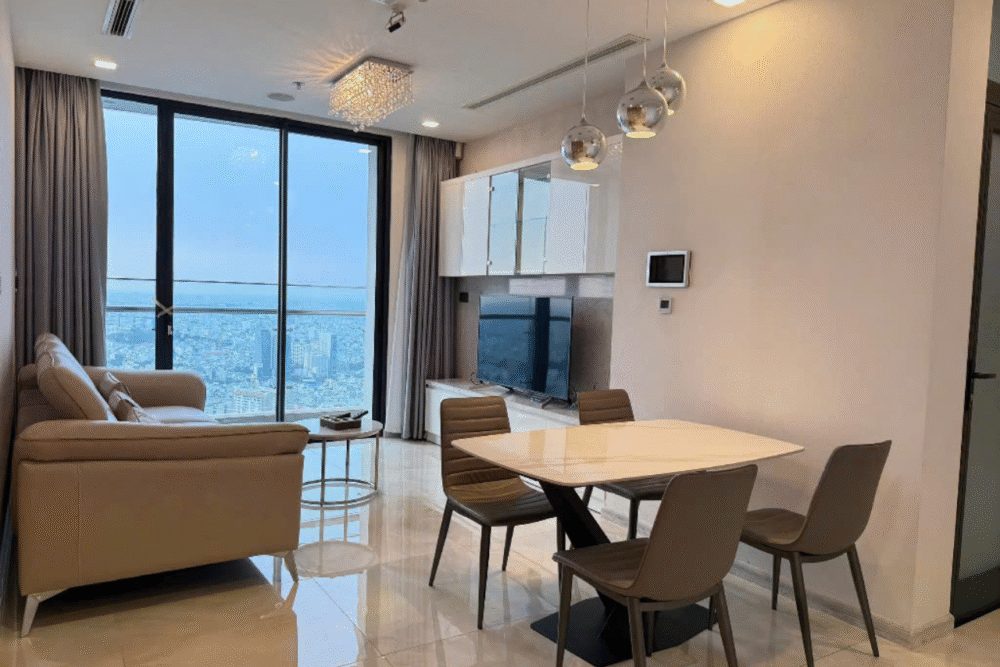 Cho thuê căn 3 phòng ngủ toà Lux 6 diện tích 110,6m2
