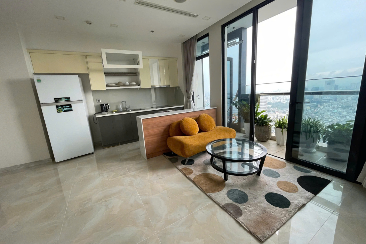 Bán căn hộ 2 phòng ngủ tòa Aqua 3 view Landmark 81 diện tích 71,9m2