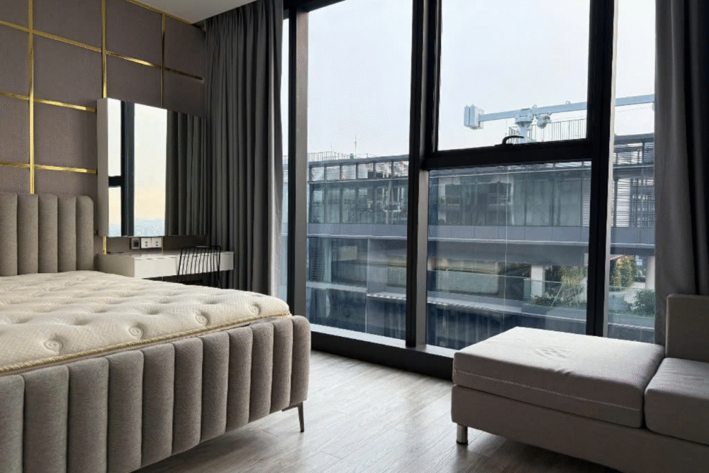 Cho thuê căn 3 phòng ngủ toà Lux 6 diện tích 110,6m2
