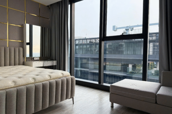 Cho thuê căn 3 phòng ngủ toà Lux 6 diện tích 110,6m2