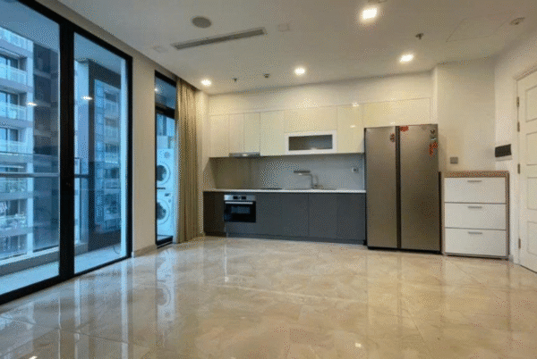 Cho thuê căn hộ 2 phòng ngủ nhà trống toà Aqua 3 diện tích 68,6m2