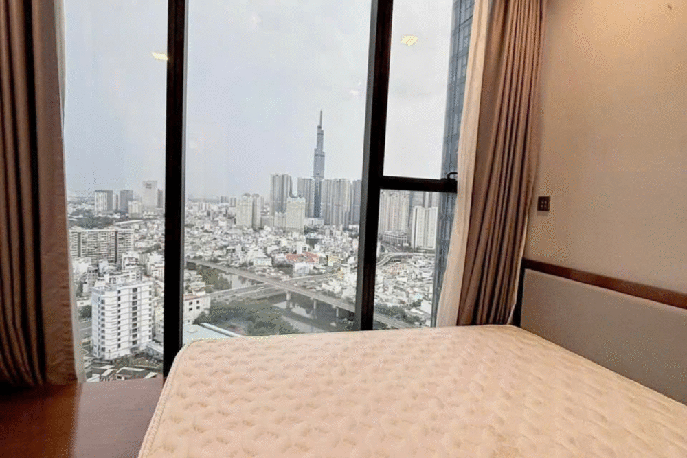 Cho thuê căn hộ 2 phòng ngủ Bason 71,9m2 toà Aqua 1