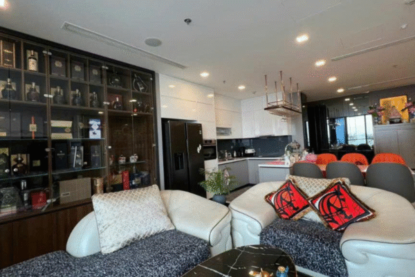 Cho thuê căn hộ Bason 4 phòng ngủ Tòa Aqua 1 157,4m2