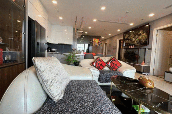 Cho thuê căn hộ Bason 4 phòng ngủ Tòa Aqua 1 157,4m2