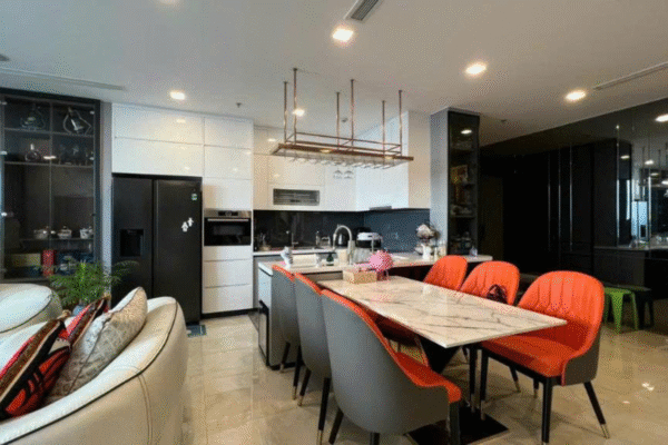 Cho thuê căn hộ Bason 4 phòng ngủ Tòa Aqua 1 157,4m2