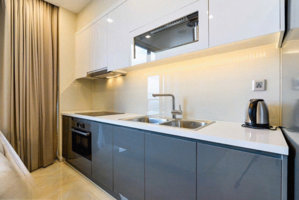 Căn hộ 2 phòng ngủ cần cho thuê với diện tích 62,1m2 tại toà Aqua 3