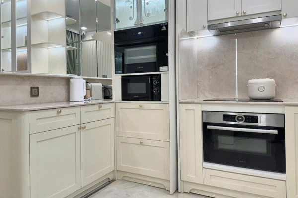 Bán căn hộ 1 phòng ngủ Aqua 1 diện tích 49.5m2, nội thất cao cấp tông hiện đại